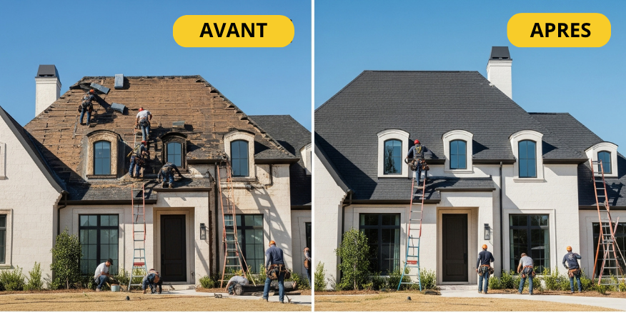 Réparation de fuite de toit à Maisons-Alfort (94) Couvreur expert en interventions urgentes Votre toit fuit ? Notre couvreur professionnel à Maisons-Alfort intervient rapidement pour réparer les fuites et étanchéifier votre toiture. Solutions durables, devis gratuit. Contactez-nous dès maintenant pour un diagnostic précis dans le Val-de-Marne (94). Mots-clés : réparation fuite toit, couvreur Maisons-Alfort, urgence toiture 94, étanchéité toit, devis gratuit couvreur